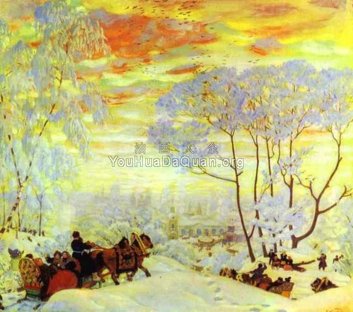 Pancake Tuesday, Maslenitsa - 鲍里斯·克斯托依列夫